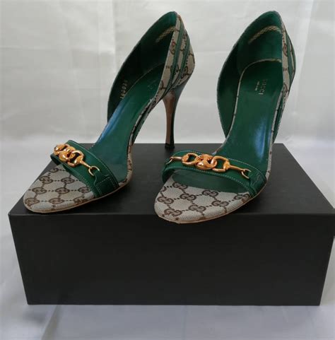 second hand gucci sandals|gucci vintage heels.